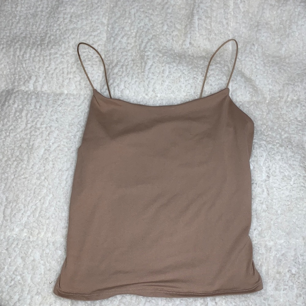 Basic nude tank